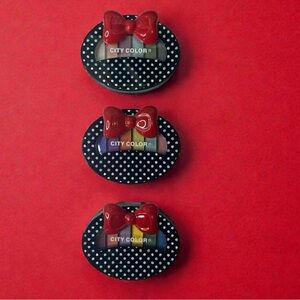 👑 City Color Minnie Mouse Polka Dot Palette Collection